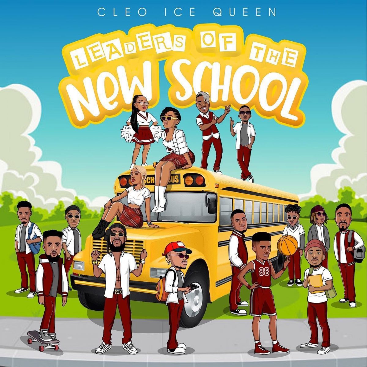 Cleo Ice Queen - Leaders Of The New School (Full EP)